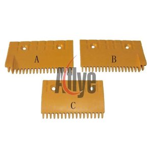 escalator safety comb plate