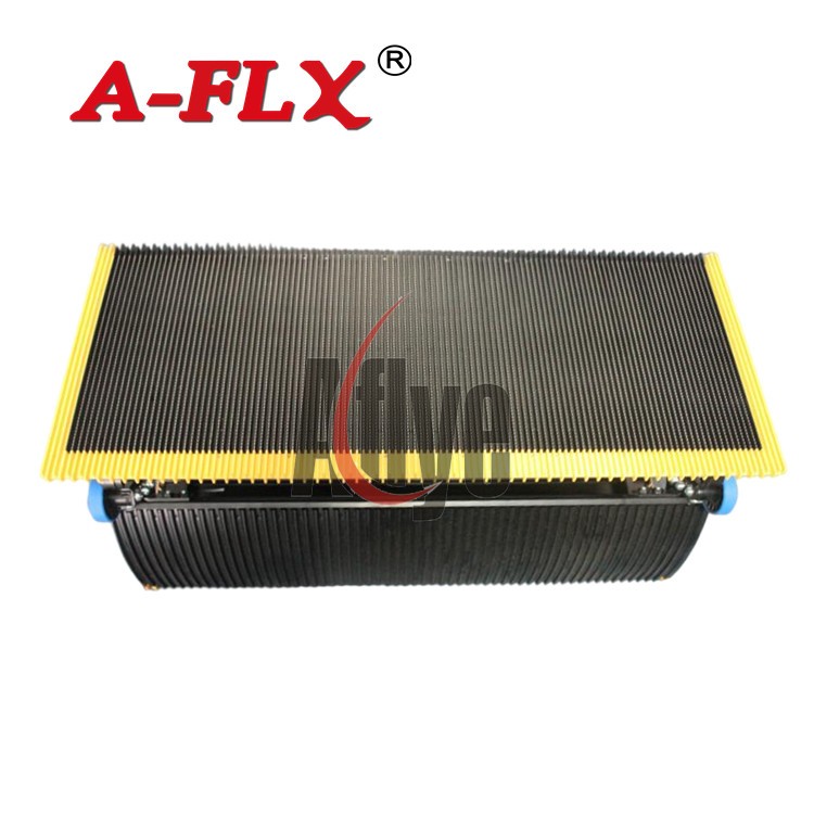 XAB26145D26 Escalator Stainless Steel Step Pallet With Yellow Demarcation Line 1000mm