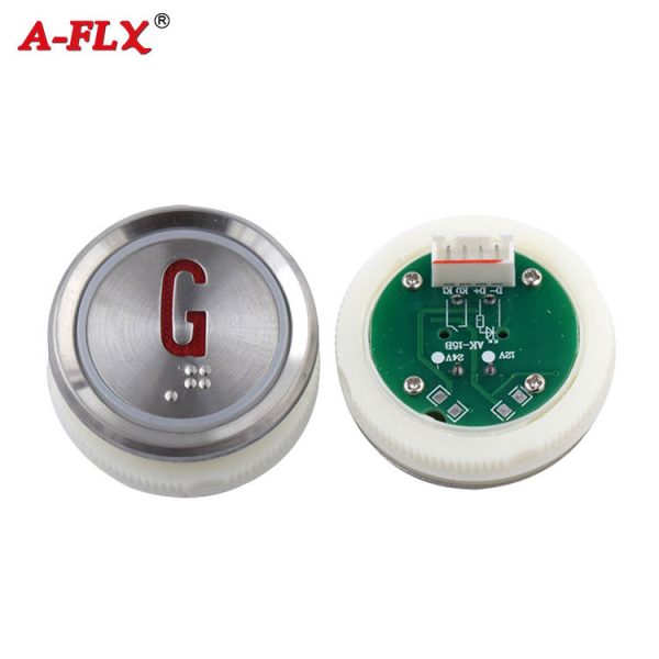 MTD-330 Metal Elevator Round Push Button