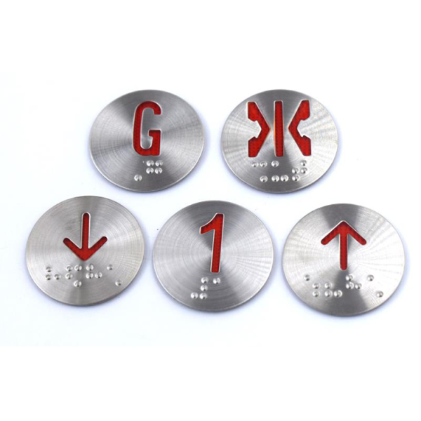 MTD-330 Metal Elevator Round Push Button