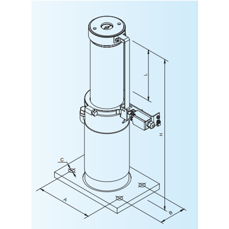 YH29/425 Elevator Hydraulic Buffer Lift Protector