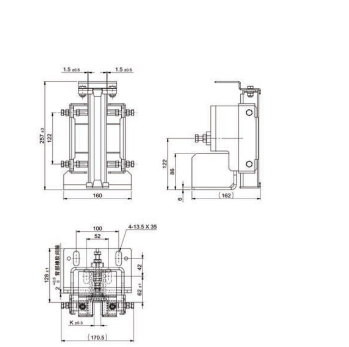 AF-SG36 Elevator Sliding Guide Shoe For 16/19 Guide Rail