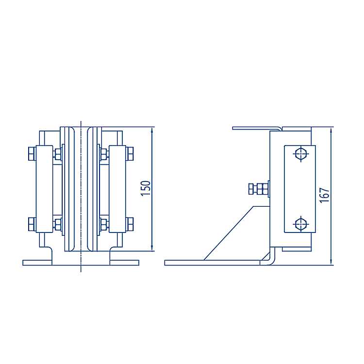 AF-OX-129 Elevator Sliding Guide Shoe