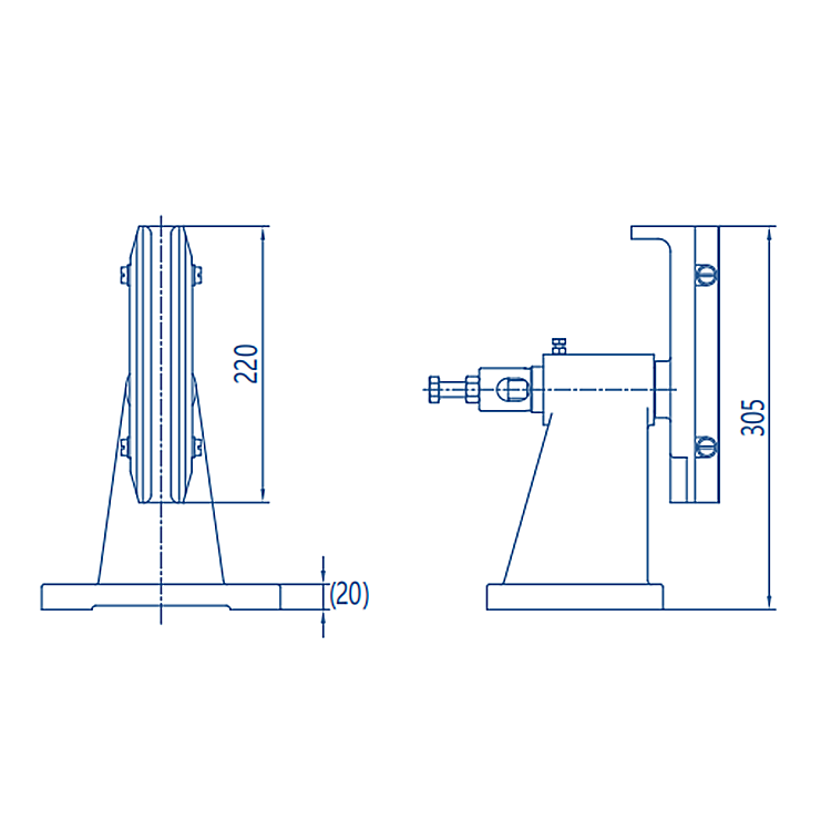 AF-OX-T22 Elevator Lift Counterweight Sliding Guide Shoe