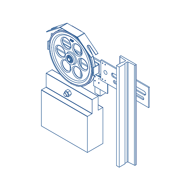 AF-OX-300A Elevator Lift Tension Device