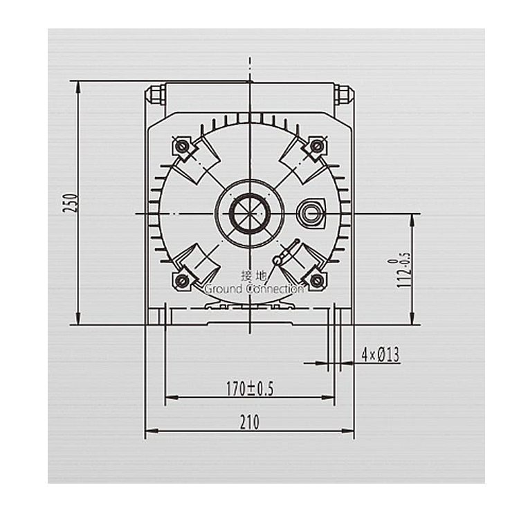 400X 480X - 104 Elevator Lift Grooved Belt Traction Machine