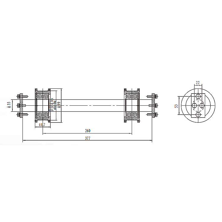 AF-XP-CP99X Elevator Steel belt Pulley 