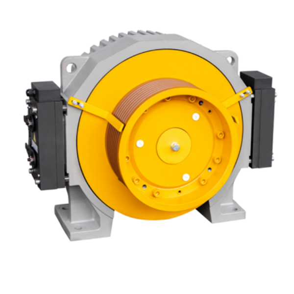 1150~2000KG GTW10X Elevator Gearless Traction Machine 1.0~2.0 m/s