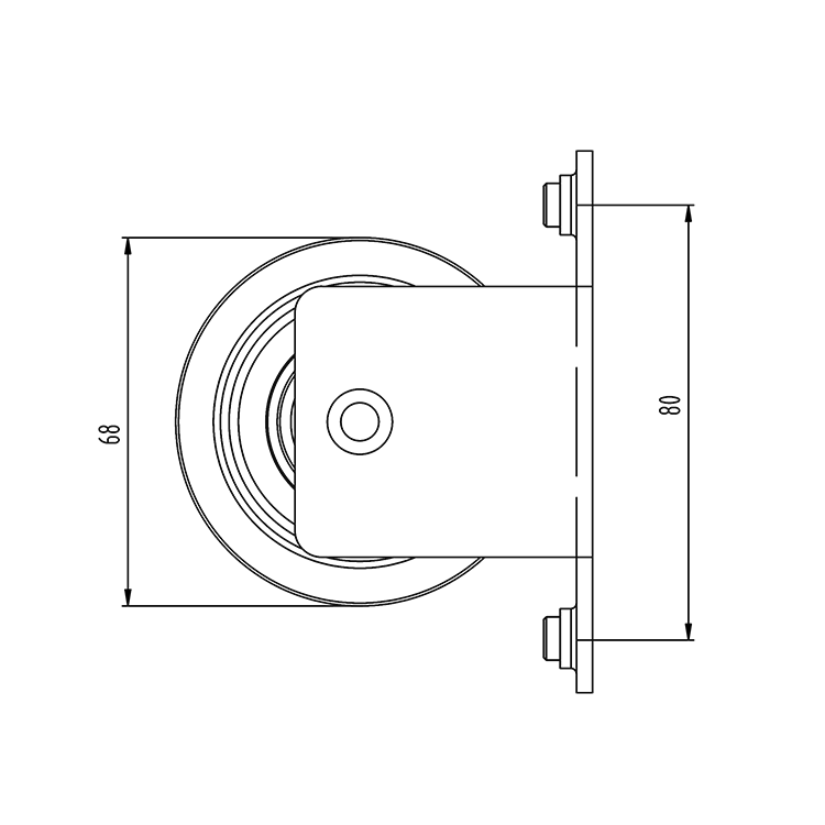 AF-A1027BL401A Elevtor Pulley Module