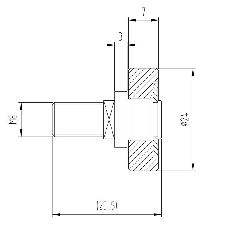 AF-OCM02-EF Elevator Fast Landing Door Hanger Module