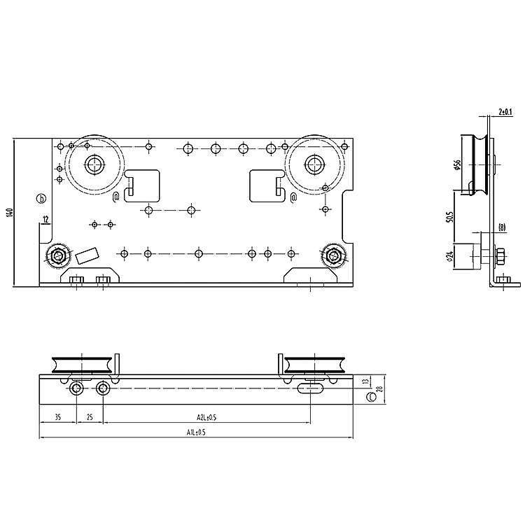 AF-OCM502A Elevator Slow Landing Door Hanger Module