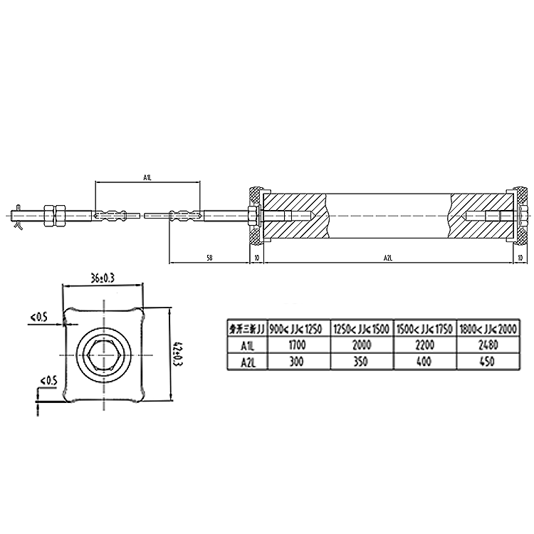 AF-C6020062 Elevator Door Operation Weight Module