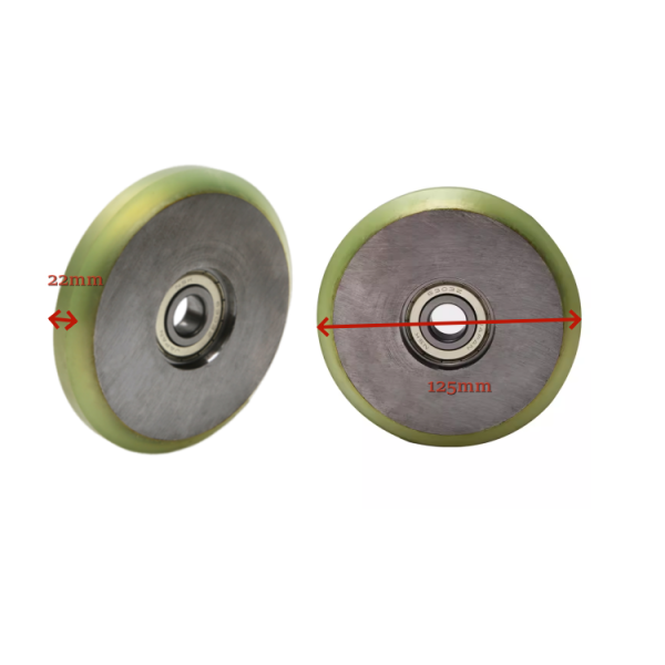 elevator guide shoe roller D125*22*6303