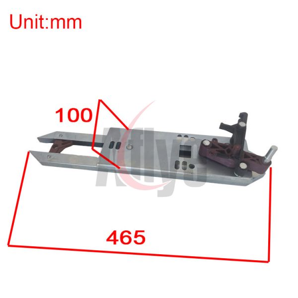 elevator door vane