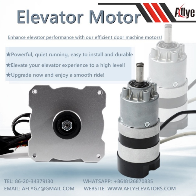 elevator door motor type