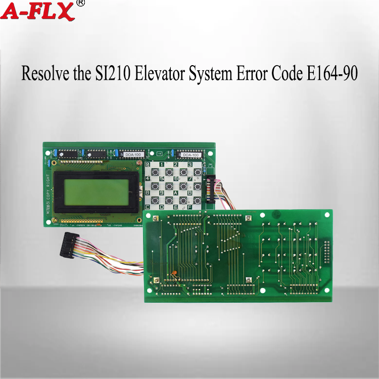 Resolve the SI210 elevator system error code E164-90