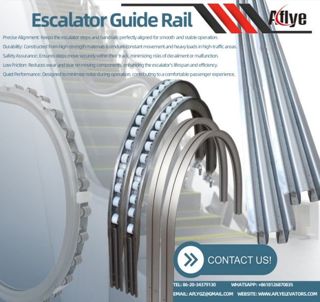 escalator handrail guide rail company price