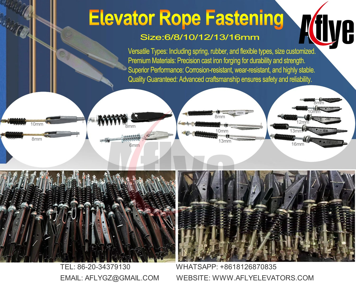 Elevator Rope Fastening Supplier